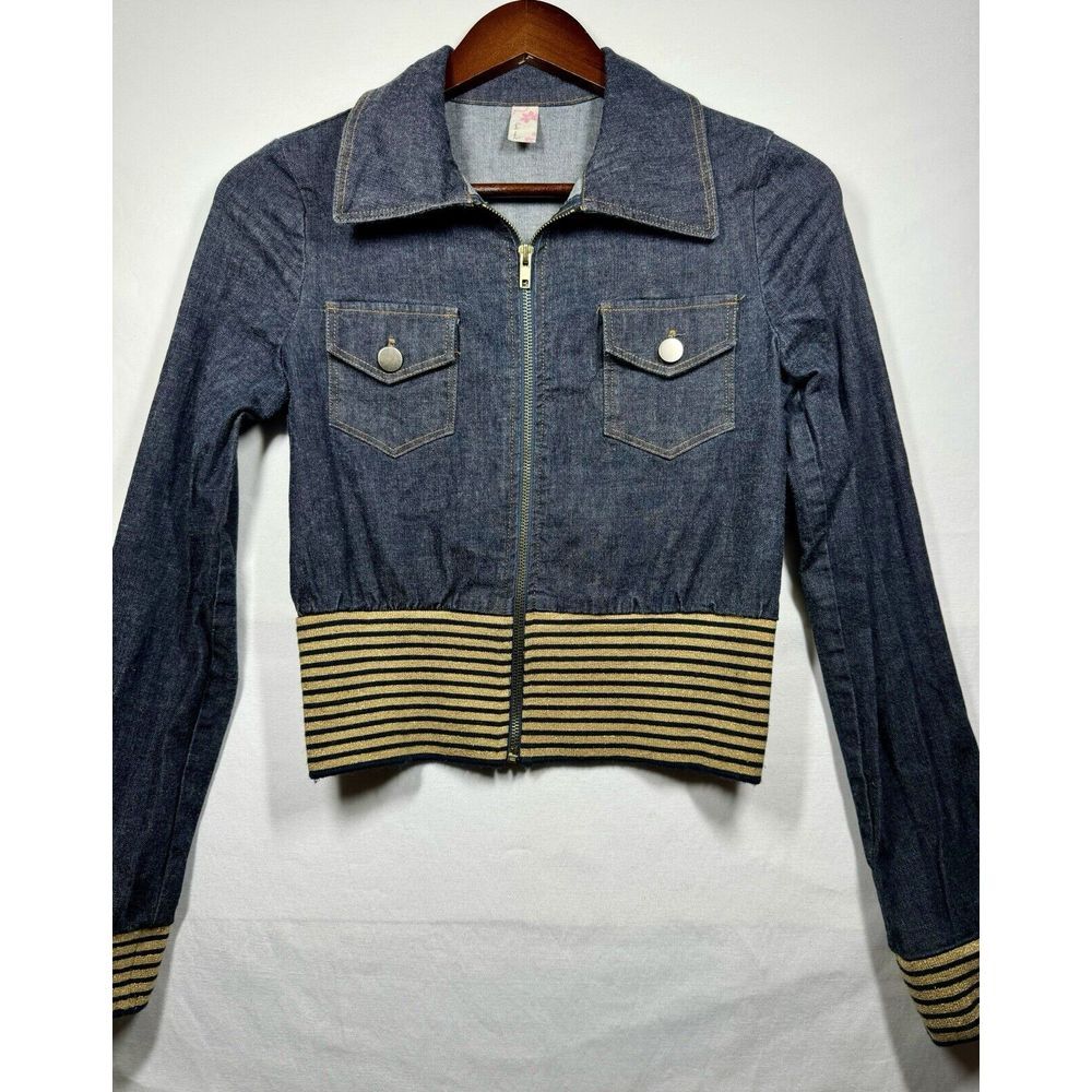 Cat Walk Women's Denim Jacket Sz‎ Medium